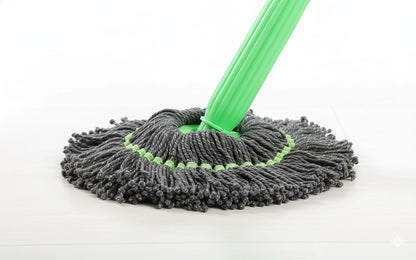 Honivors™ 2-in-1 Self-Wringing Floor Mop | 360° Microfiber Wet & Dry Mop | Hands-Free Squeeze Mop for Home, Kitchen, Bathroom | Premium Stainless Steel Handle