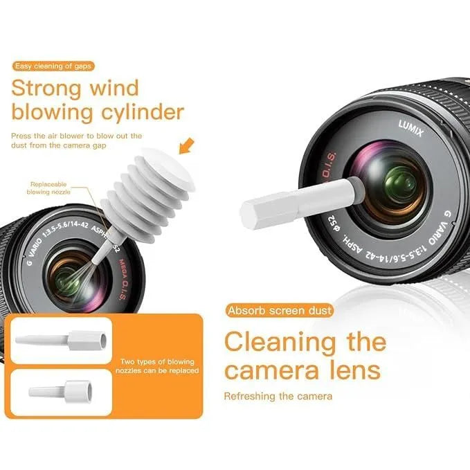 21-in-1 Electronic Cleaner Kit with Mini Vacuum & Air Blower