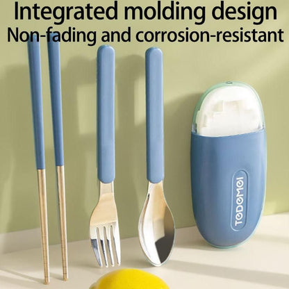 FeedMate™ Pocket Hygiene Kit + Premium Stainless Steel Travel Cutlery | Portable & Reusable