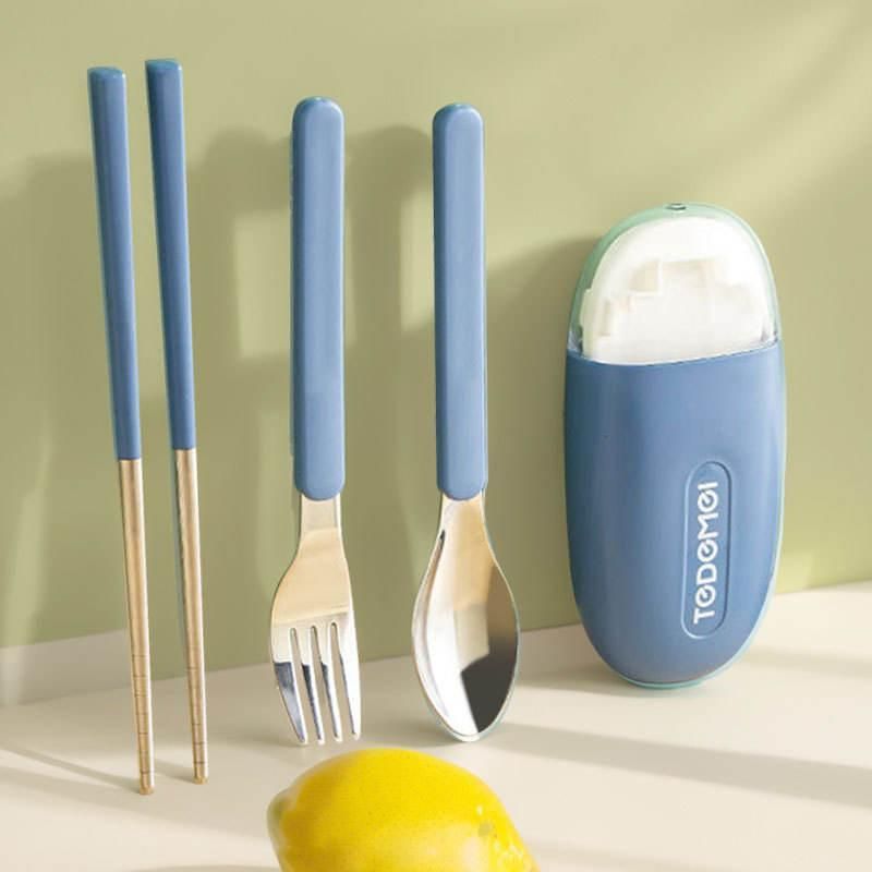 FeedMate™ Pocket Hygiene Kit + Premium Stainless Steel Travel Cutlery | Portable & Reusable