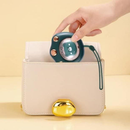 🐾 Cute Cat Paw Rechargeable Hand Warmer | Portable Electric Pocket Heater with Colorful LED Lights | 6 Hours Warmth | Perfect Winter Gift