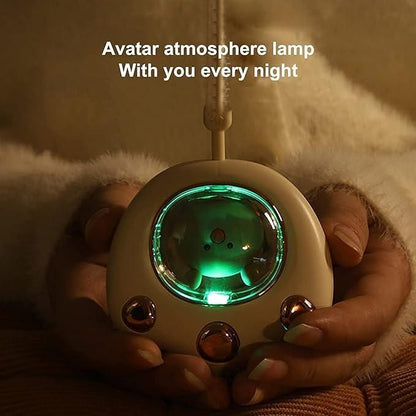 🐾 Cute Cat Paw Rechargeable Hand Warmer | Portable Electric Pocket Heater with Colorful LED Lights | 6 Hours Warmth | Perfect Winter Gift